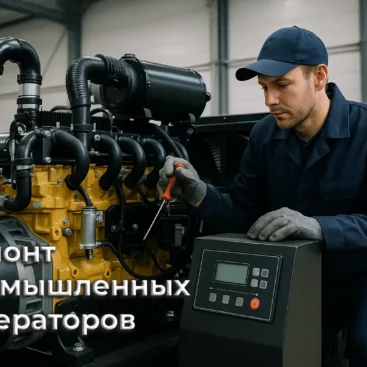 ремонт промышленных генераторов